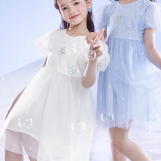 Disney baby DB221RE13 女童连衣裙 本白 150cm