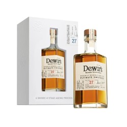 Dewar's 帝王 四次陈酿系列 27年 调配型苏格兰威士忌 500ml