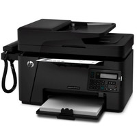 HP 惠普 LaserJet Pro M128fp 黑白激光一体机 黑色