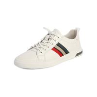 BeLLE 百丽 男士低帮休闲鞋 A0641AM2 白色 40