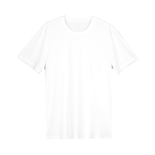 京东京造 女士圆领短袖T恤 100020236010 白色 L