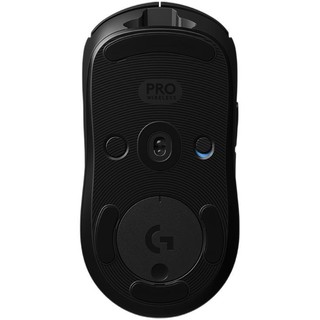 logitech 罗技 G PRO WIRELESS 2.4G Lightspeed 无线鼠标 25600DPI RGB 黑色+粉色磨砂贴纸+鼠标垫