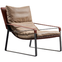 FURNITURE 菲尼其 FNQ-B50 单人沙发椅 棕色