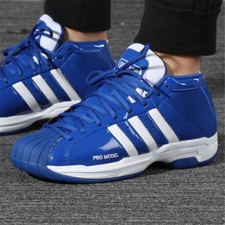 adidas 阿迪达斯 Pro Model 2G 男子篮球鞋 EF9820 蓝色 40