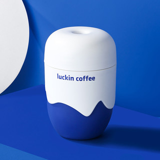 luckin coffee 瑞幸咖啡 塑料杯 248ml 奶盖白