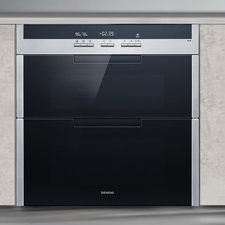 SIEMENS 西门子 HS363500W 嵌入式消毒柜 100L 黑色