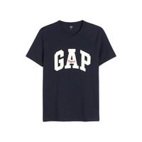 Gap 盖璞 男女款圆领短袖T恤 848801 海军蓝 S
