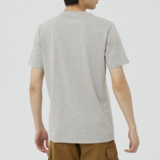 Gap 盖璞 男女款圆领短袖T恤 848801 灰色 S