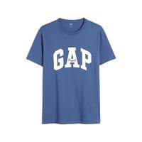 Gap 盖璞 男女款圆领短袖T恤 848801 蓝色 L