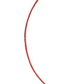 RED LINE ILLUSION系列 20HJ 雪花18K黄金钻石手绳 0.05克拉 18.5cm 1.3g 半绳半链款