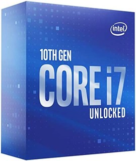 Prime会员：intel 英特尔 Core i7-10700K 台式机处理器 8 核 高达 5.1 GHz 无锁 LGA1200(Intel 400 系列芯片组)125W