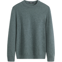 FIRS 杉杉 男士圆领羊毛衫 FT2204TM036 灰绿 L