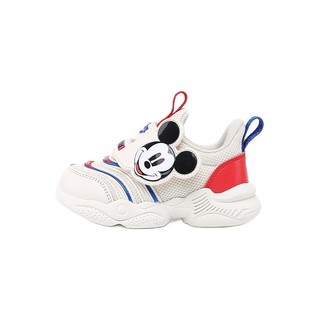 Disney 迪士尼 DS3182905 儿童休闲运动鞋 米色 30码