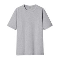UNIQLO 优衣库 男女款圆领短袖T恤 433028 浅灰色 XS