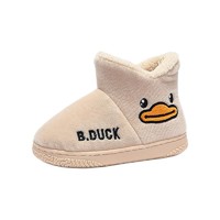 B.Duck B4210909 儿童雪地靴 米色 28码