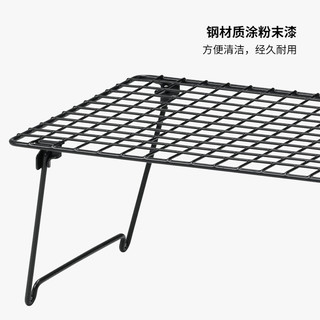 IKEA宜家LAMPLIG兰普丽不锈钢锅垫厨房神器隔热垫防烫（不锈钢透明玻璃直径24 厘米）