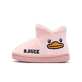 B.Duck B4210909 儿童雪地靴 粉色 34码