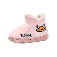 B.Duck B4210909 儿童雪地靴 粉色 34码