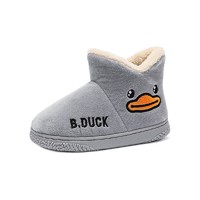 B.Duck B4210909 儿童雪地靴 灰色 28码