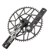 Litepro 折叠车曲柄+盘片 黑色 50齿