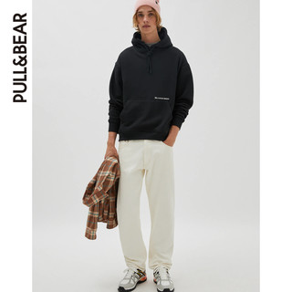 PULL&BEAR 图案印花连帽衫 男士秋季新品卫衣 08591569800