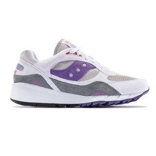 saucony 索康尼 Shadow 6000 男子休闲运动鞋 S70441-2 白灰紫 42