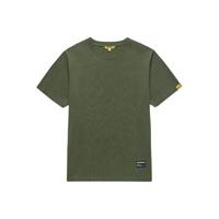 CAT 卡特彼勒 男女款圆领短袖T恤 CK1TSQD1021 绿色 XL