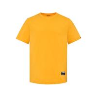 CAT 卡特彼勒 男女款圆领短袖T恤 CK1TSQD1021 黄色 XL