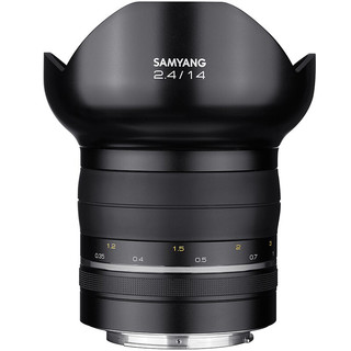 SAMYANG 森养 三阳 XP 85mm F1.2 大光圈全画幅专业人像镜头三洋高清视频摄录 XP 14mm F2.4 佳能卡口 光圈自动（有合焦提示）