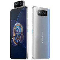 ASUS 华硕 Zenfone 8 Flip智能手机6.67英寸可翻转相机 高通骁龙888 双卡双待 银色 安卓11 8+128GB