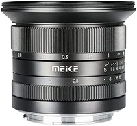 meike 美克 12mm F2.0 超广角手动对焦镜头适用于索尼 E Mount APS-C 无反相机 NEX 3 5T NEX 6 7 A6400 A6600等