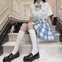 Xixi night talk 西西夜话 JK制服 冰岛恋人 女士百褶格裙