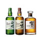 SUNTORY 三得利 威士忌SUNTORY山崎1923+响和风醇韵+白州1973日威三剑客三合一无盒