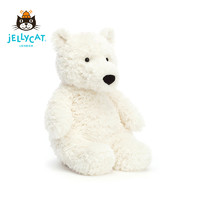 英国jELLYCAT2022年新品乳白色埃德蒙熊儿童安抚玩偶