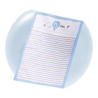gb 好孩子 婴儿隔尿垫 可洗新生儿防尿垫宝宝护理垫 蓝色趣味乐园苎麻隔尿垫（80*60cm）礼盒装