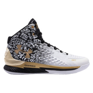 UNDER ARMOUR 安德玛 Curry 1 Mvp 男子篮球鞋 3024396-001 黑色 43