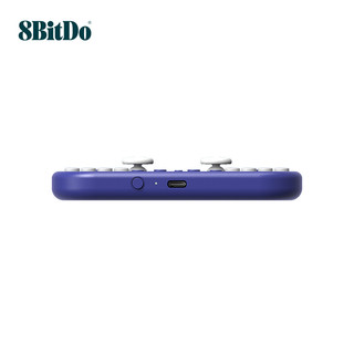 8BITDO 八位堂 Lite SE 轻薄游戏手柄 全轻力按键摇杆 体感震动无线Switch游戏机安卓蓝牙塞尔达传说 蓝紫色