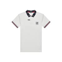 HAZZYS 哈吉斯 男士短袖POLO衫 ASTZE09BE62WT 白色 170/92A