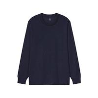 UNIQLO 优衣库 男士长袖T恤 440524 藏青色 XL