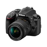 Nikon 尼康 D3400 APS-C画幅 数码单反相机 黑色 DX 18-55mm F3.5G VR 变焦镜头+DX 55-300mm F4.5 G ED VR 变焦镜头 双头套机