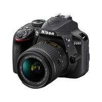 Nikon 尼康 D3400 APS-C画幅 数码单反相机 黑色 DX 18-55mm F3.5 G VR 变焦镜头+DX 55-200mm F4 G ED VR 变焦镜头 双镜头套机