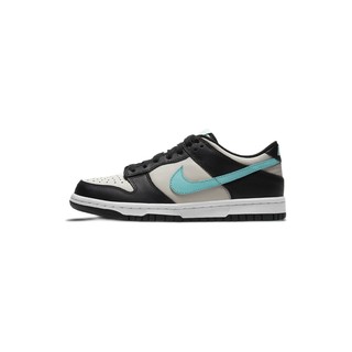 NIKE 耐克 Dunk Low (GS) 大童休闲运动鞋 CW1590-003 黑色/绿色/灰色 39