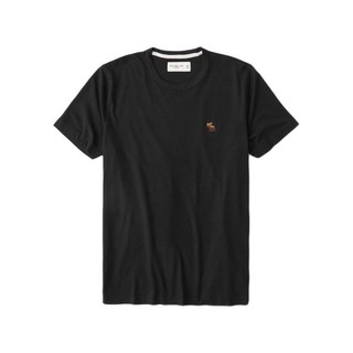 Abercrombie & Fitch 男士圆领短袖T恤 308311-1 黑色 S