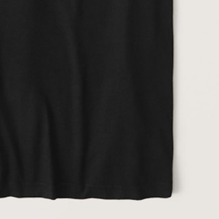 Abercrombie & Fitch 男士圆领短袖T恤 308311-1 黑色 S