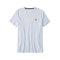 Abercrombie & Fitch 男士圆领短袖T恤 308311-1 浅蓝色 S