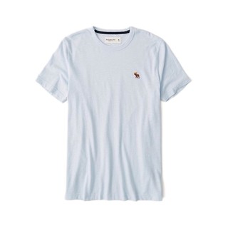 Abercrombie & Fitch 男士圆领短袖T恤 308311-1 浅蓝色 S