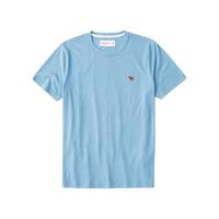 Abercrombie & Fitch 男士圆领短袖T恤 308311-1 亮蓝色 XS