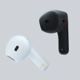 NetEase CloudMusic 网易云音乐 ME05TWS 半入耳式真无线动圈蓝牙耳机 白色