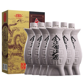 JINSHA 金沙 回沙酒 纯粮食酒 酱香型白酒 53度 500mL 1瓶 鱼儿酒单瓶装