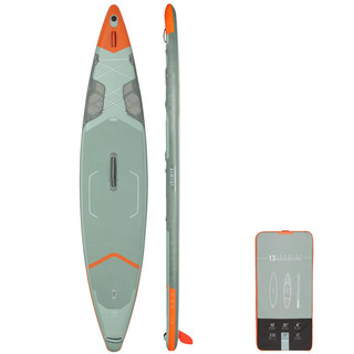 DECATHLON 迪卡侬 X500 sup充气式桨板 8552986 绿色+橙色 4.0m